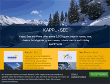 Tablet Screenshot of kappl-see.com